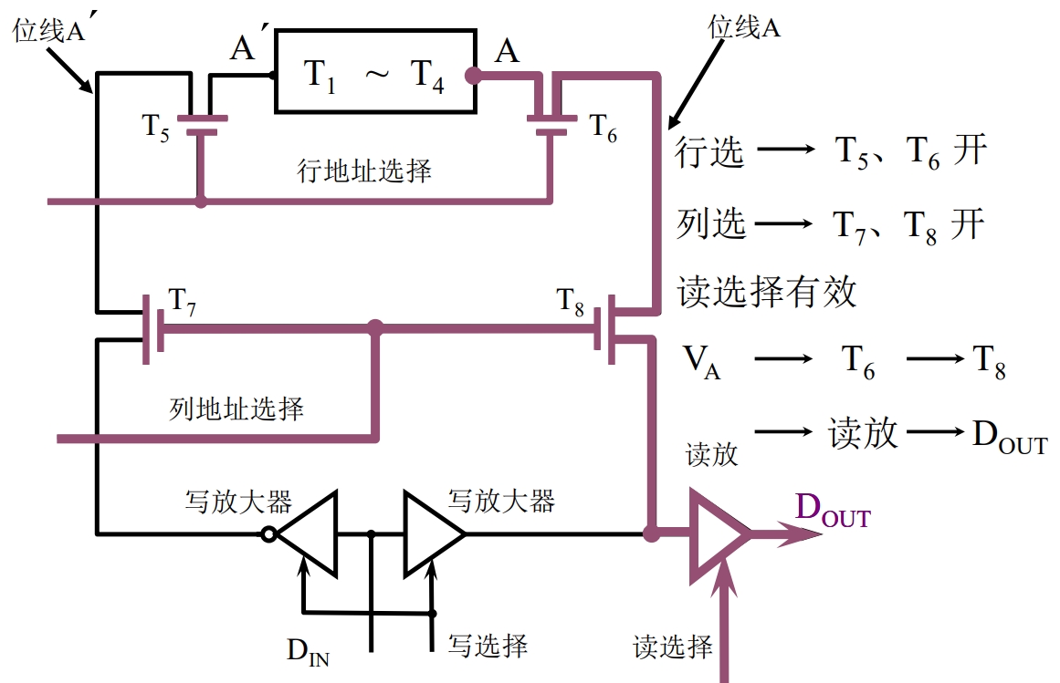 SRAM 读操作